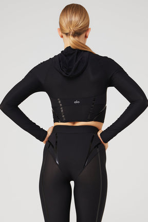 Day Break Corset Long Sleeve Top