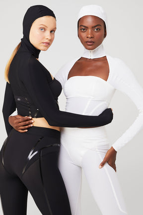 Day Break Corset Long Sleeve Top