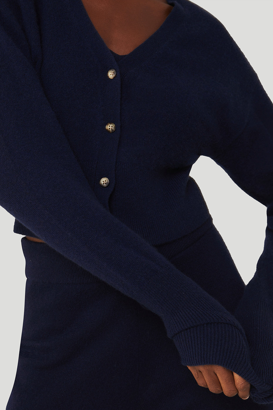 Cashmere Jet Set Cardigan