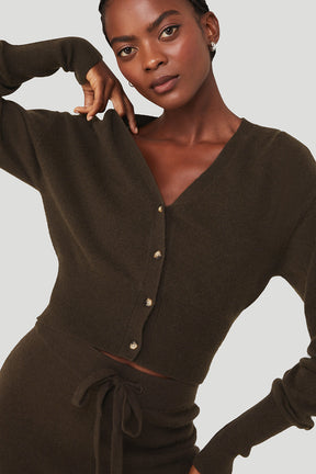 Cashmere Jet Set Cardigan