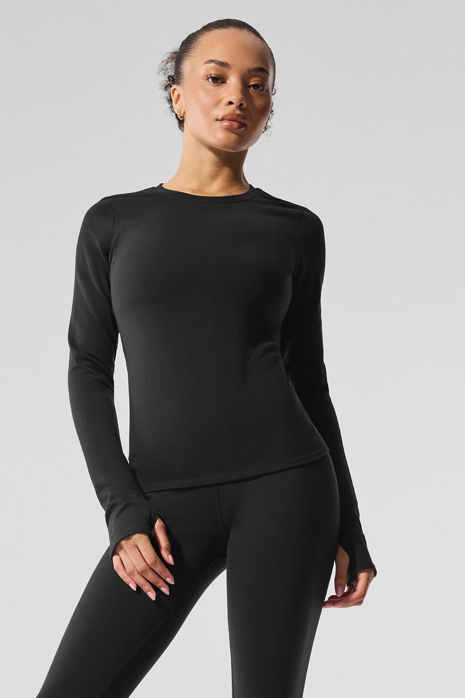 Airbrush Winter Warm Nocturne Long Sleeve