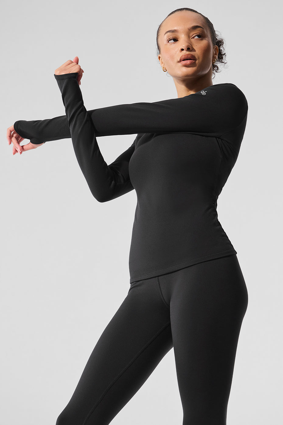 Airbrush Winter Warm Nocturne Long Sleeve