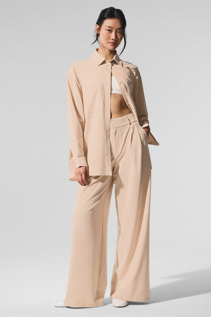 Dreamscape Button Down Long Sleeve
