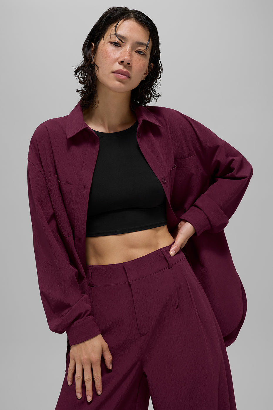 Dreamscape Button Down Long Sleeve