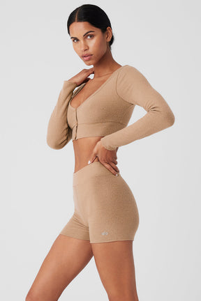 Alolux Cropped Me Time Cardigan