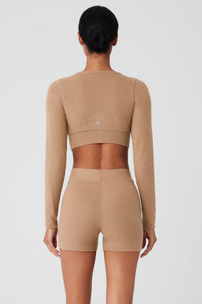 Alolux Cropped Me Time Cardigan