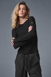 Ribbed Sea Coast Long Sleeve