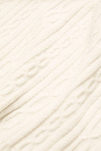 Cable Knit Winter Bliss Hoodie