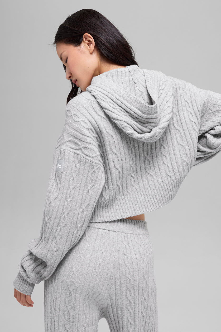 Cable Knit Winter Bliss Hoodie