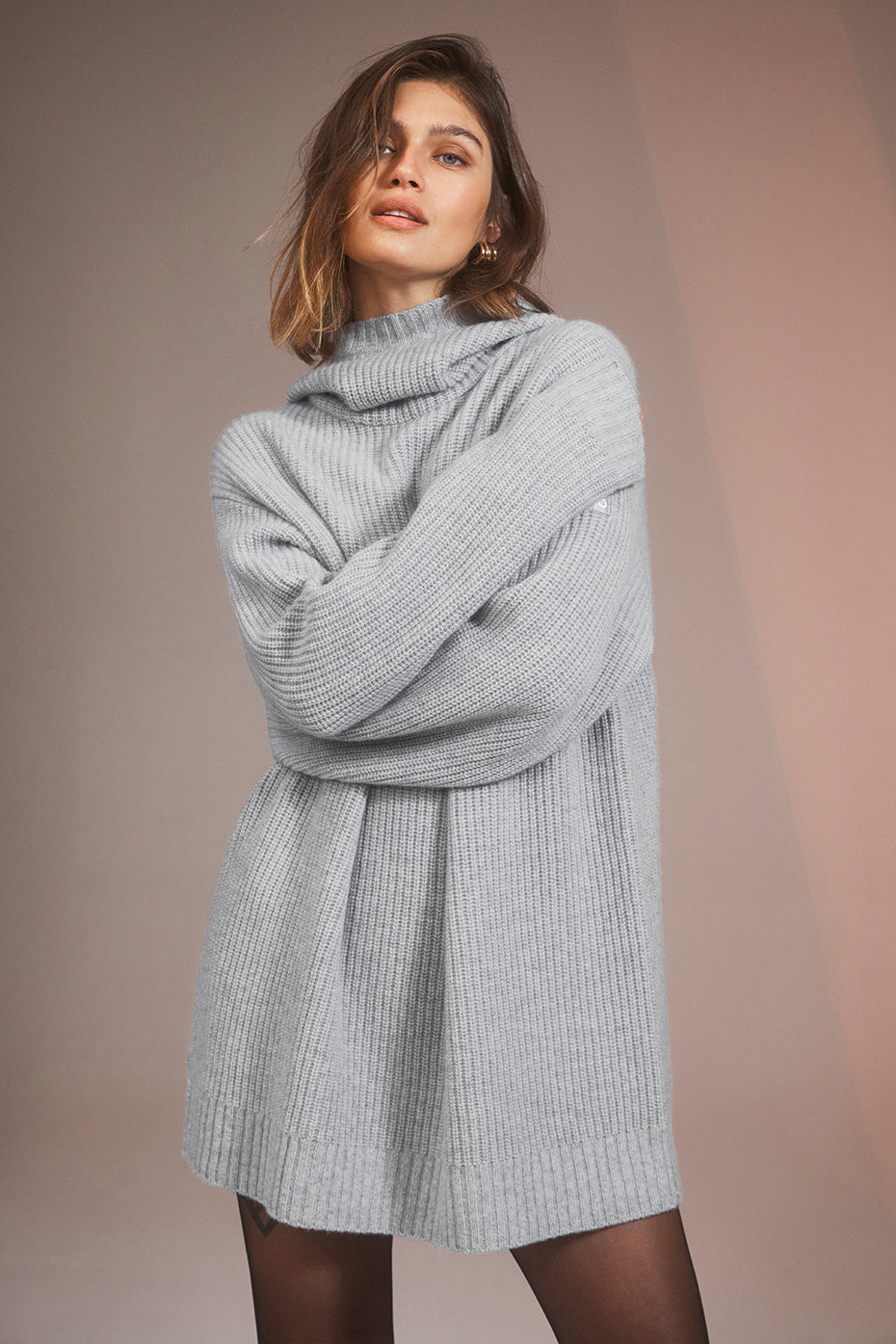 Cashmere Ma Cherie Hooded Dress