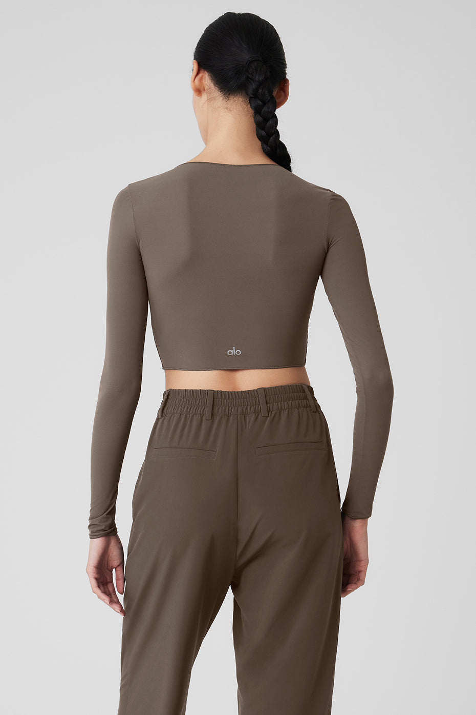 Mesh Sheer Illusion Long Sleeve