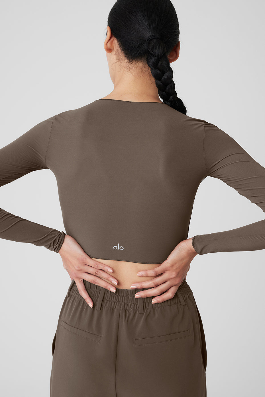 Mesh Sheer Illusion Long Sleeve