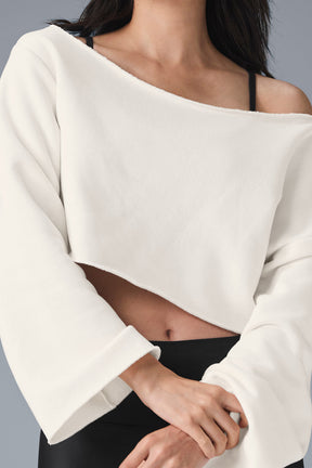 Cropped Barre Shoulder Coverup