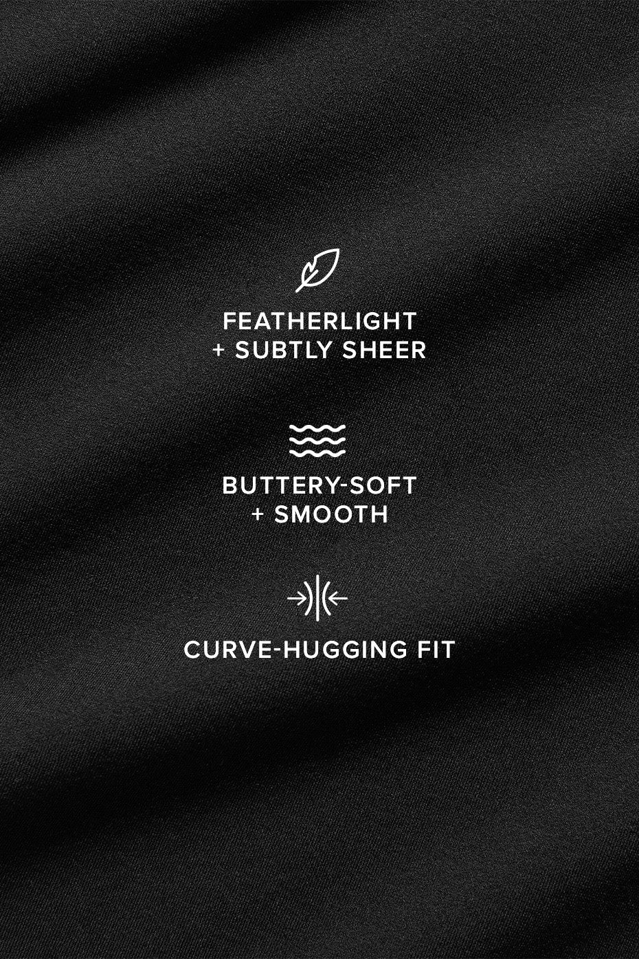 Asymmetric Sheer Glow Long Sleeve