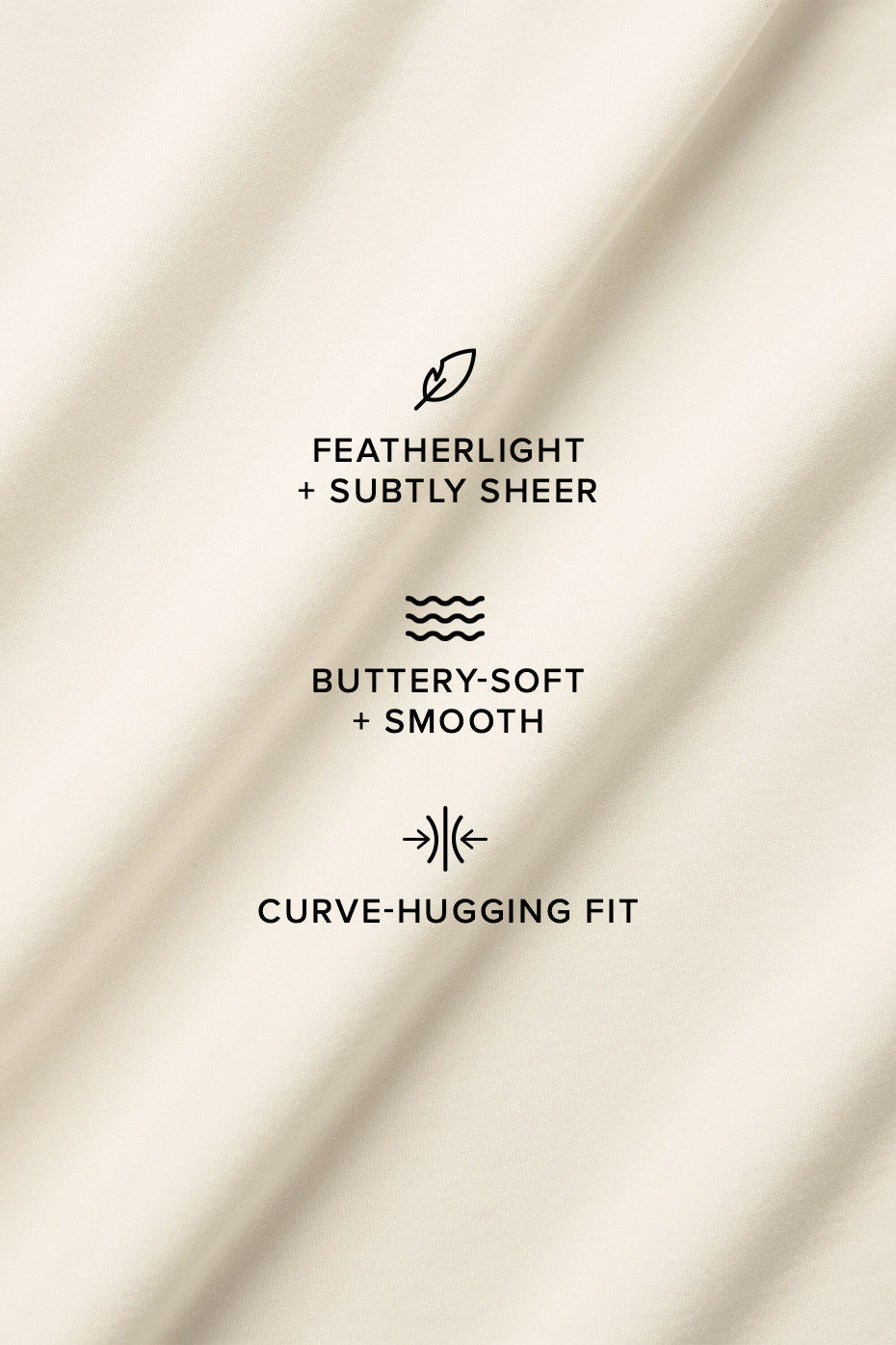 Asymmetric Sheer Glow Long Sleeve