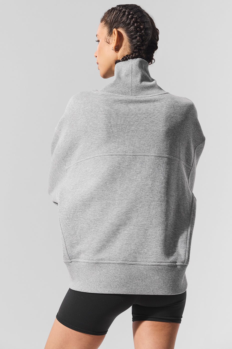 Hazy Mock Neck Pullover