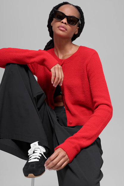 Snuggle Up Sweater Cropped Cardigan