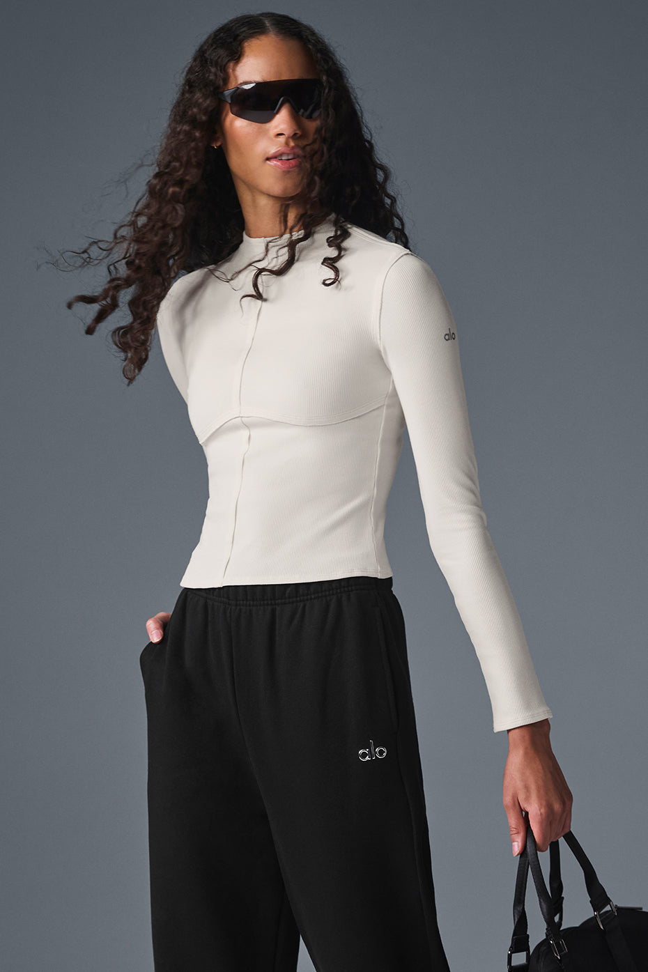 Ribbed En Pointe Long Sleeve