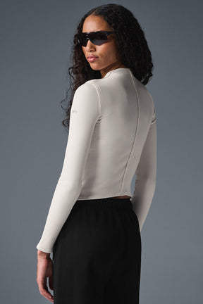 Ribbed En Pointe Long Sleeve