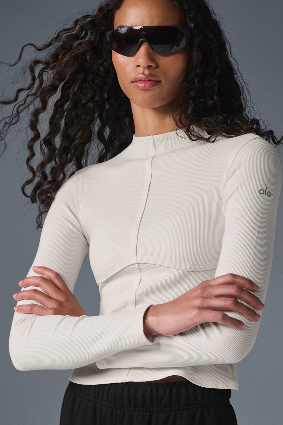 Ribbed En Pointe Long Sleeve