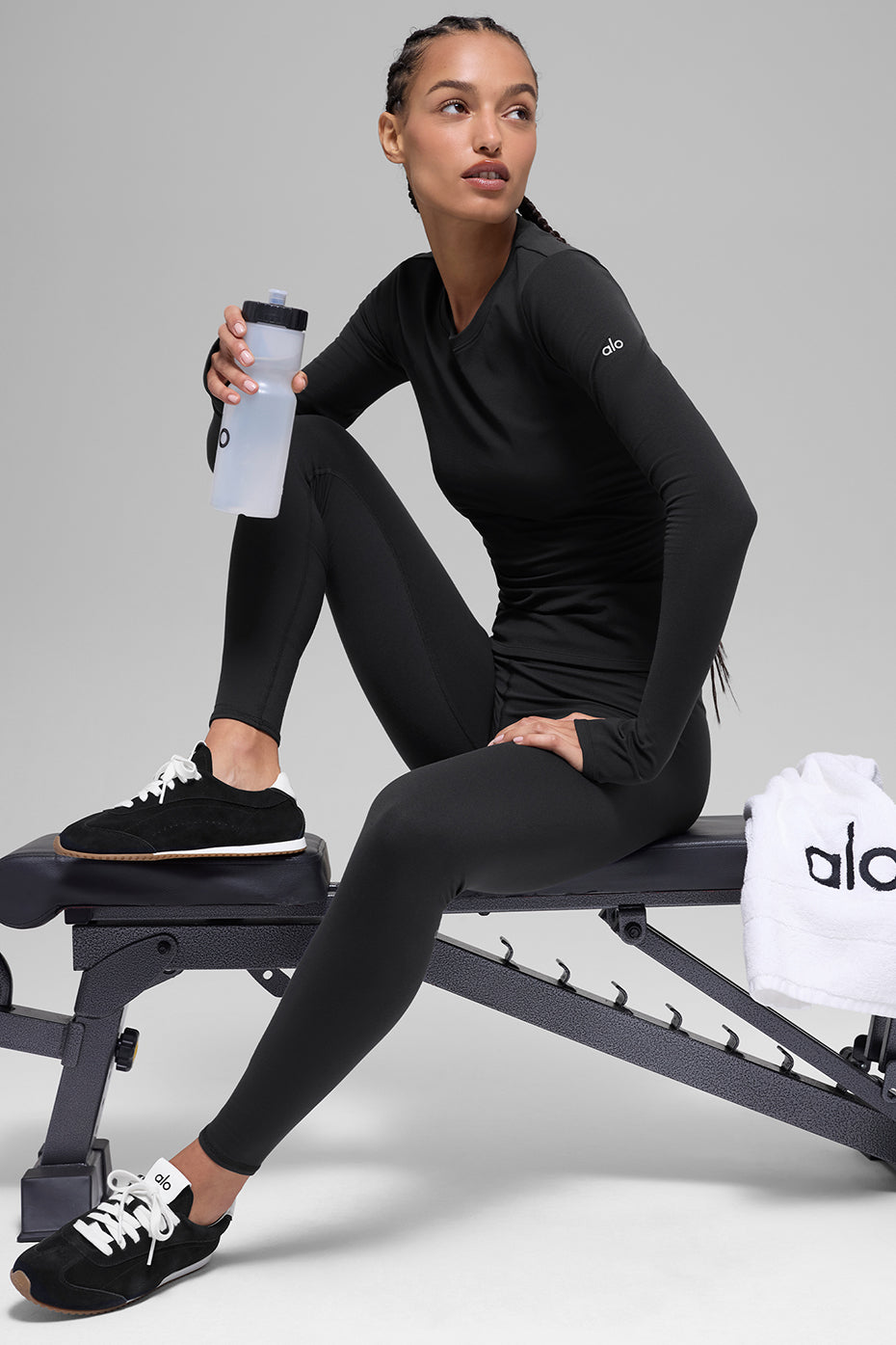 Airbrush Winter Warm Nocturne Long Sleeve