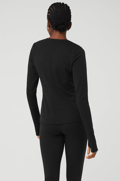 Airbrush Winter Warm Nocturne Long Sleeve