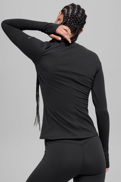Airbrush Winter Warm Nocturne Long Sleeve