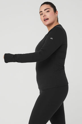 Airbrush Winter Warm Nocturne Long Sleeve