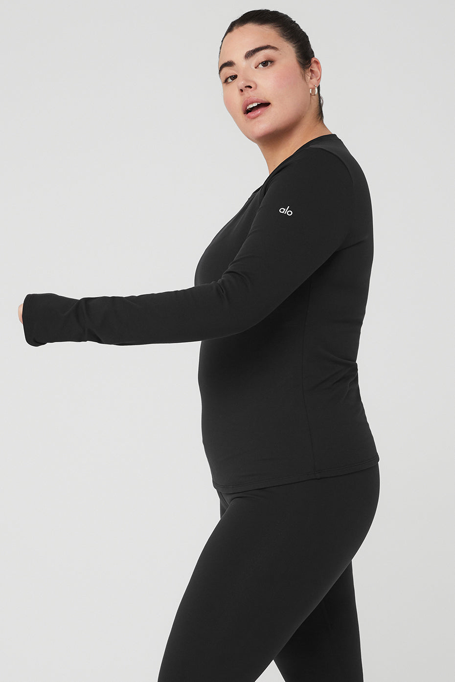 Airbrush Winter Warm Nocturne Long Sleeve