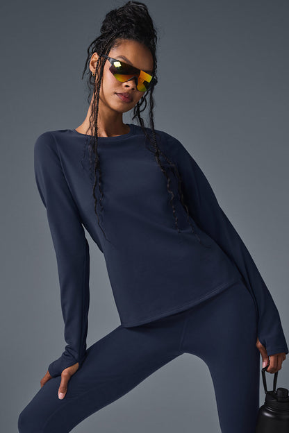 Airbrush Winter Warm Nocturne Long Sleeve