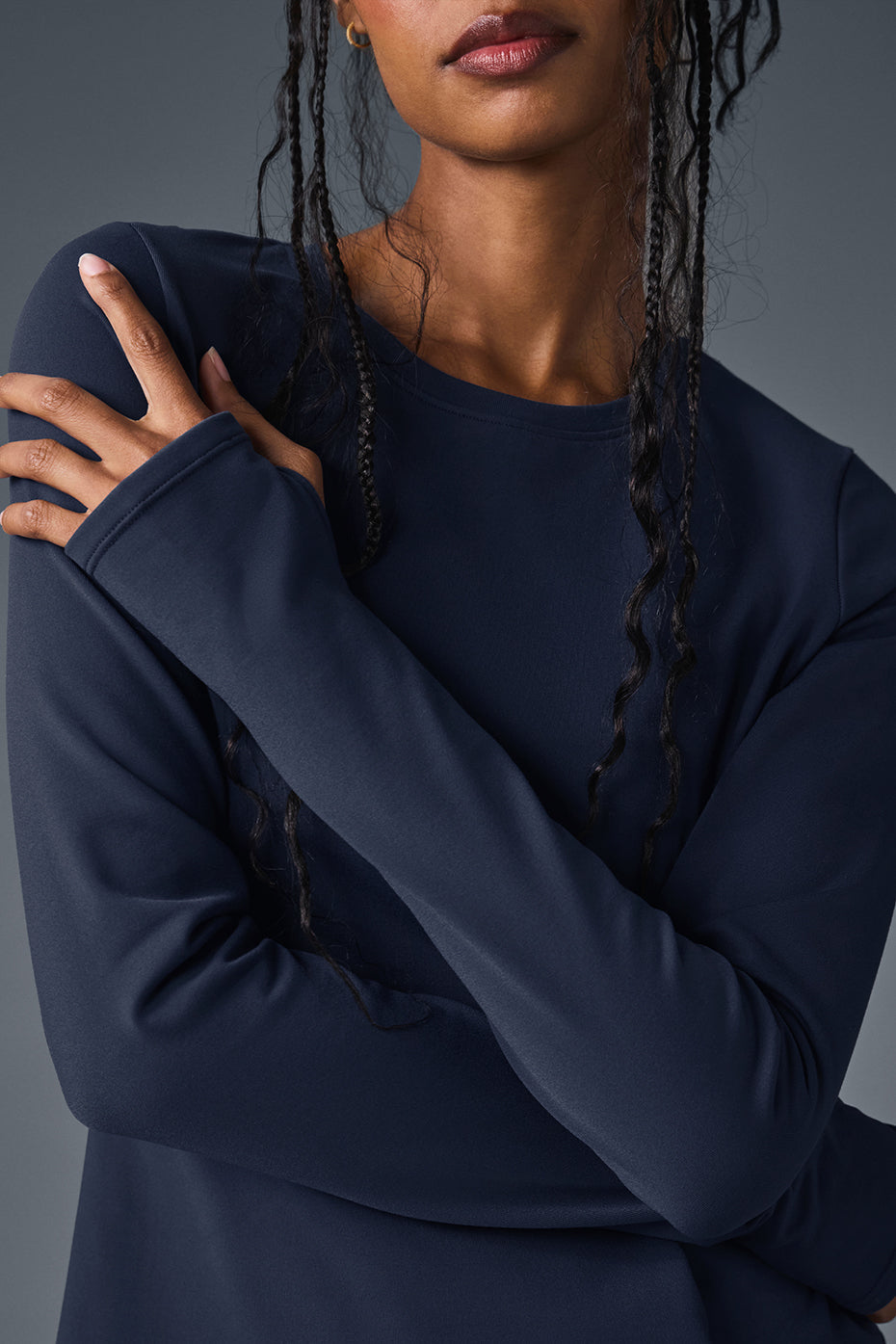 Airbrush Winter Warm Nocturne Long Sleeve