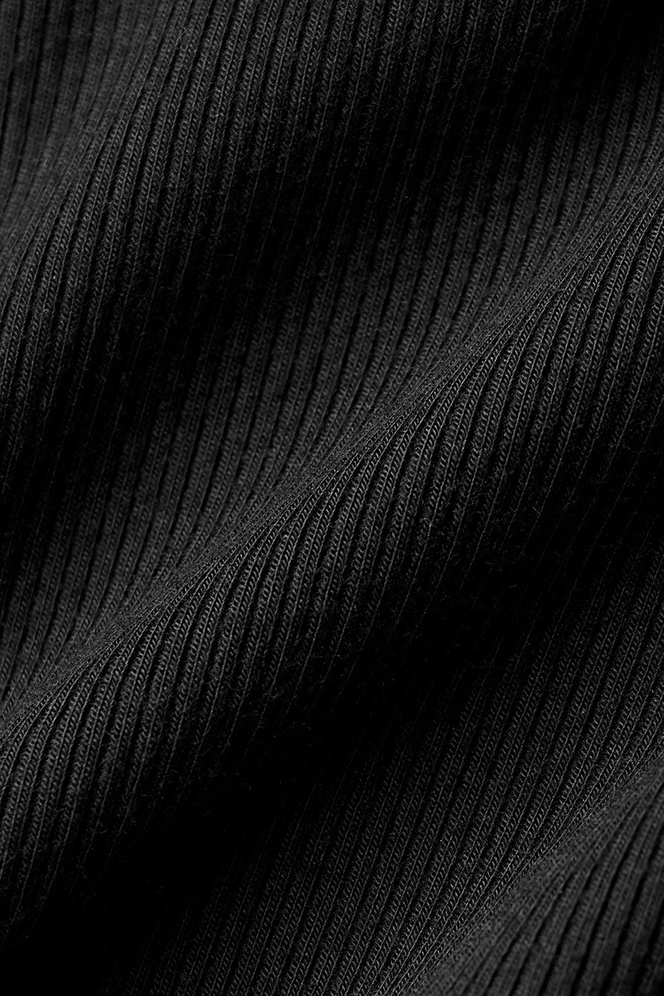 Ribbed Mesmerize Mock Neck Long Sleeve