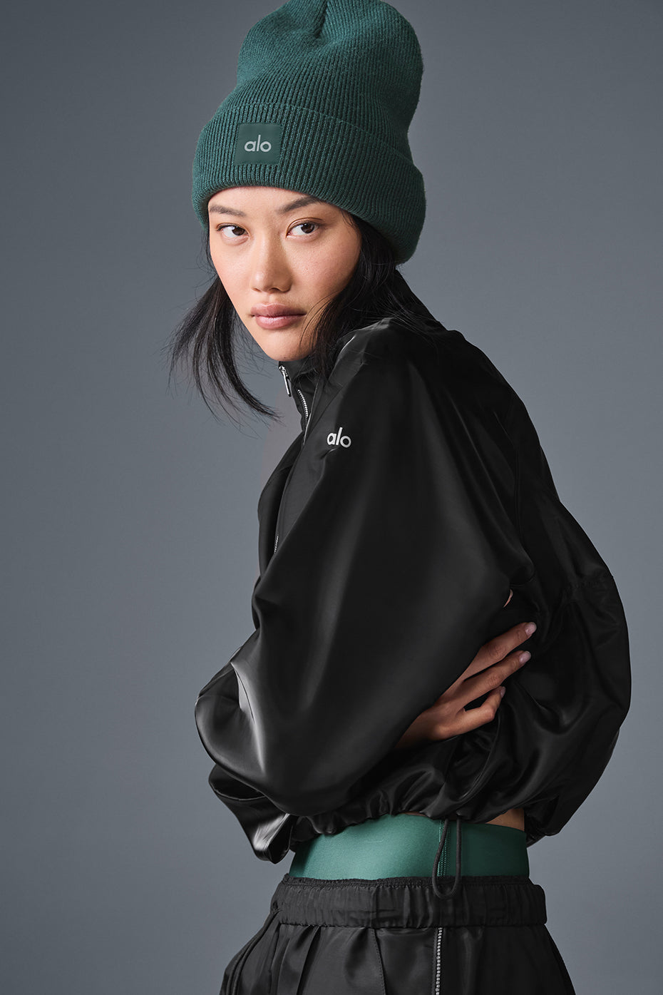 Cropped Afterglow Pullover