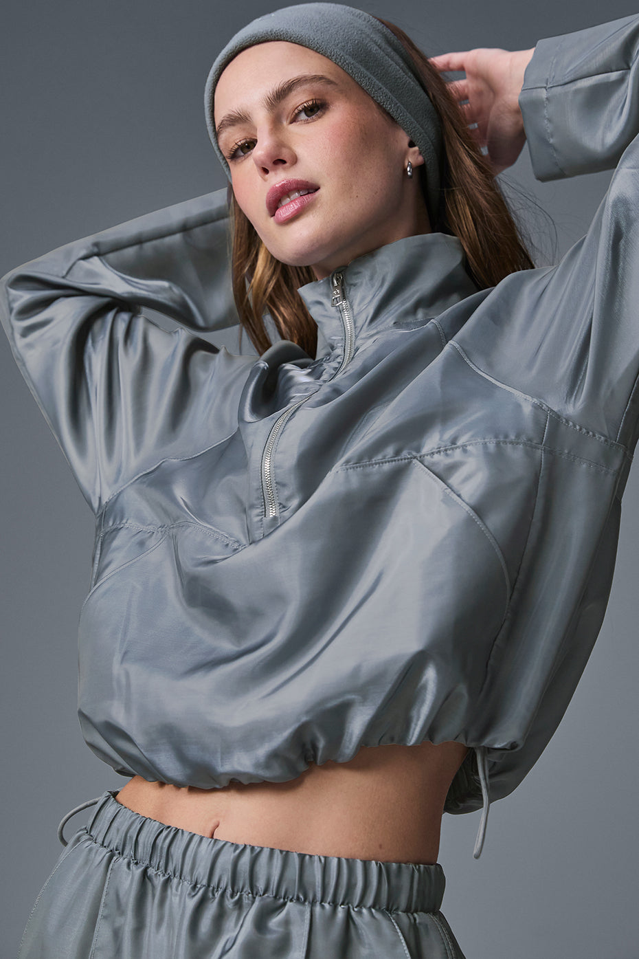 Cropped Afterglow Pullover