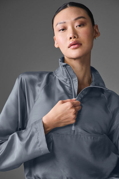 Cropped Afterglow Pullover
