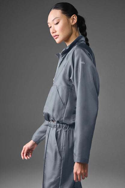 Cropped Afterglow Pullover