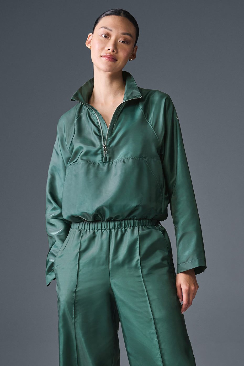 Cropped Afterglow Pullover