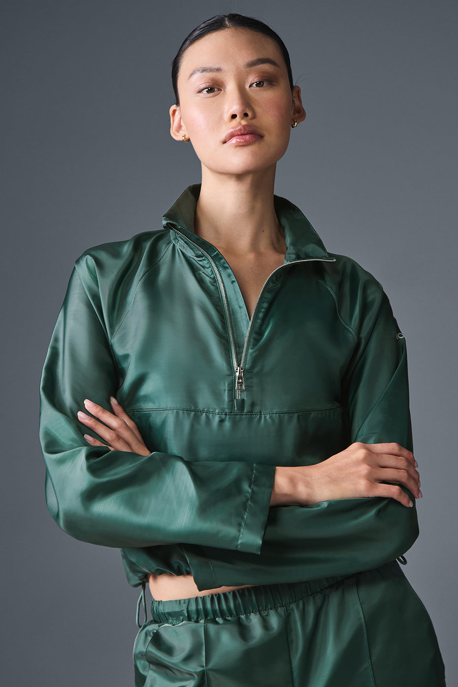 Cropped Afterglow Pullover