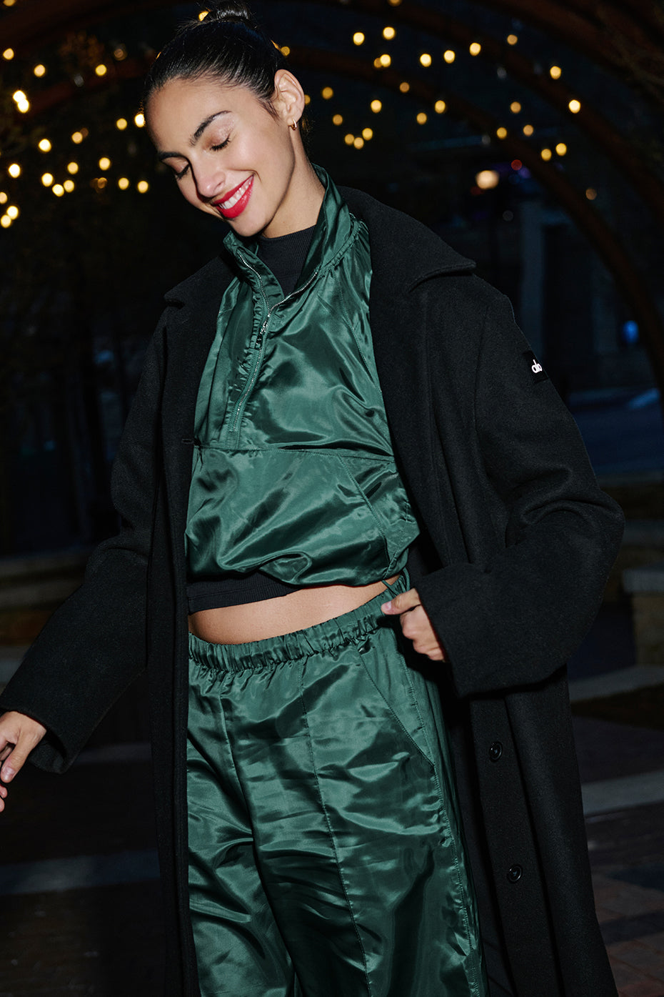 Cropped Afterglow Pullover