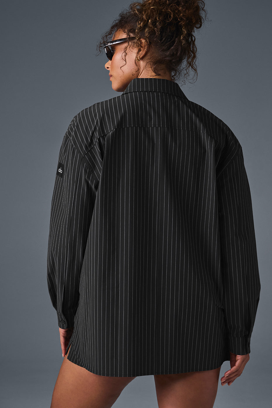 Pinstripe Daylight Button Down Long Sleeve
