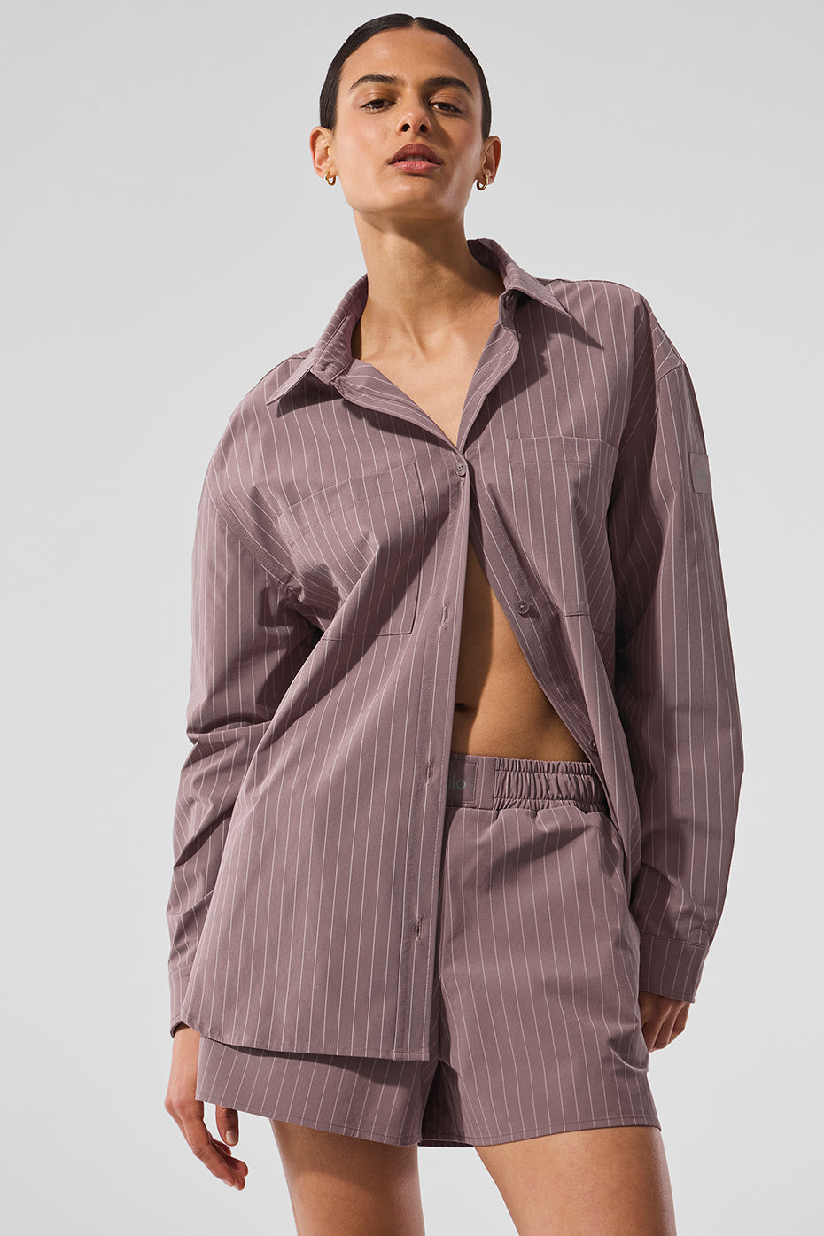 Pinstripe Daylight Button Down Long Sleeve