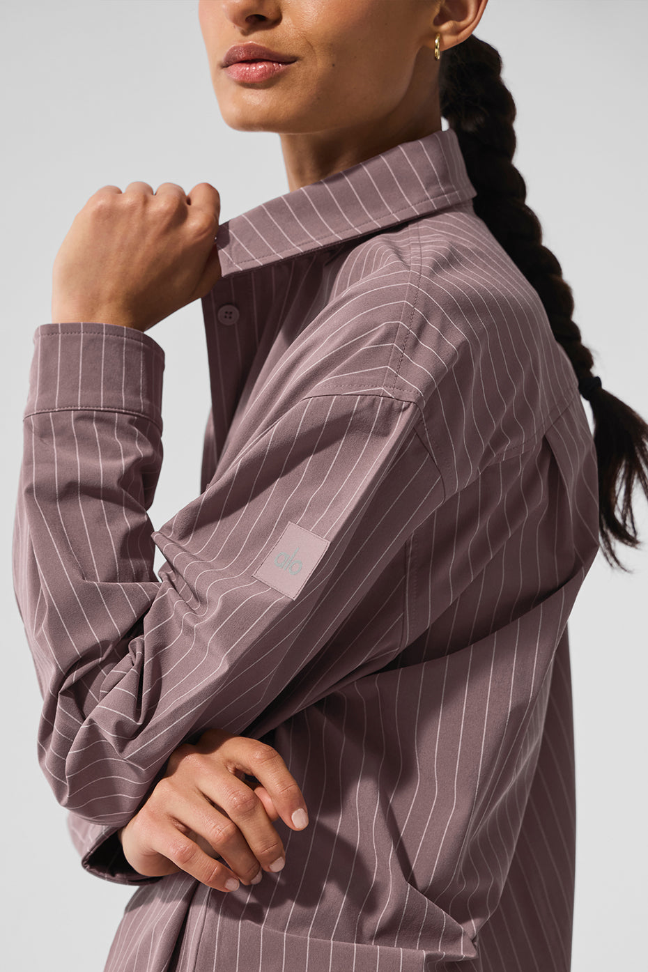 Pinstripe Daylight Button Down Long Sleeve