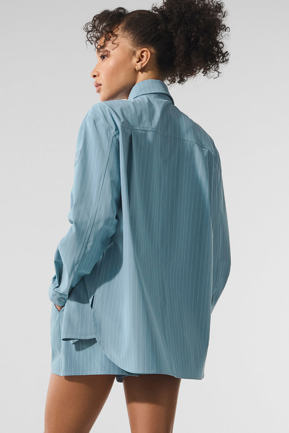 Pinstripe Daylight Button Down Long Sleeve