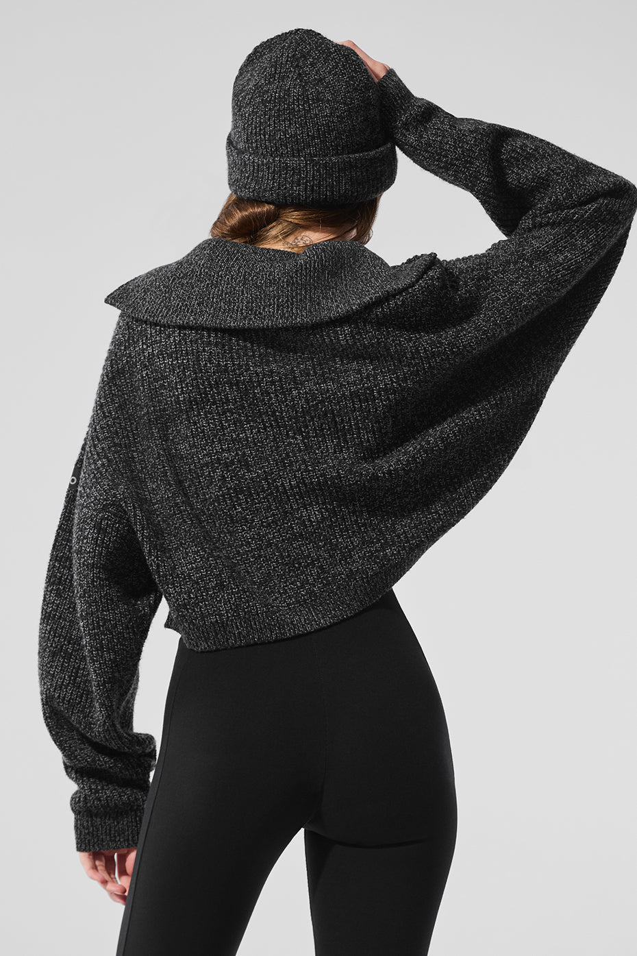 Marl Sweater 1/4 Zip Pullover