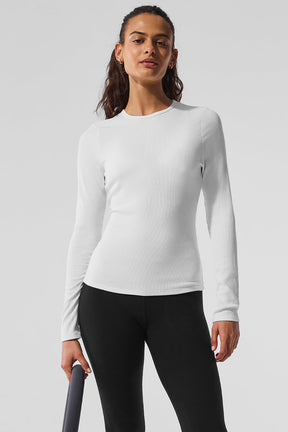 Ribbed Modal Long Sleeve