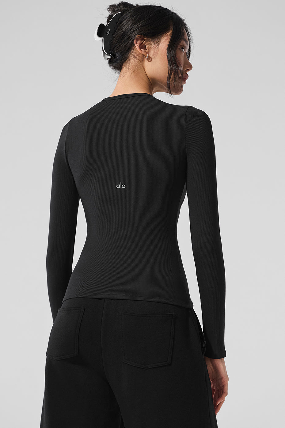 Ribbed Modal Long Sleeve
