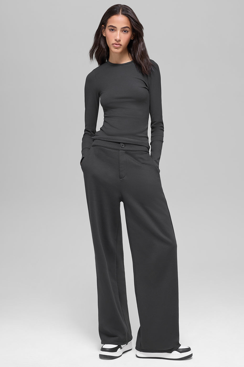 Ribbed Modal Long Sleeve