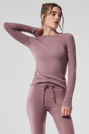 Ribbed Modal Long Sleeve