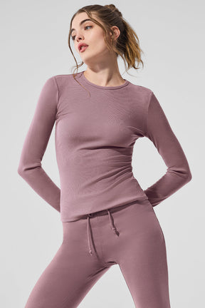 Ribbed Modal Long Sleeve