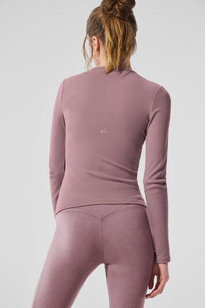Ribbed Modal Long Sleeve